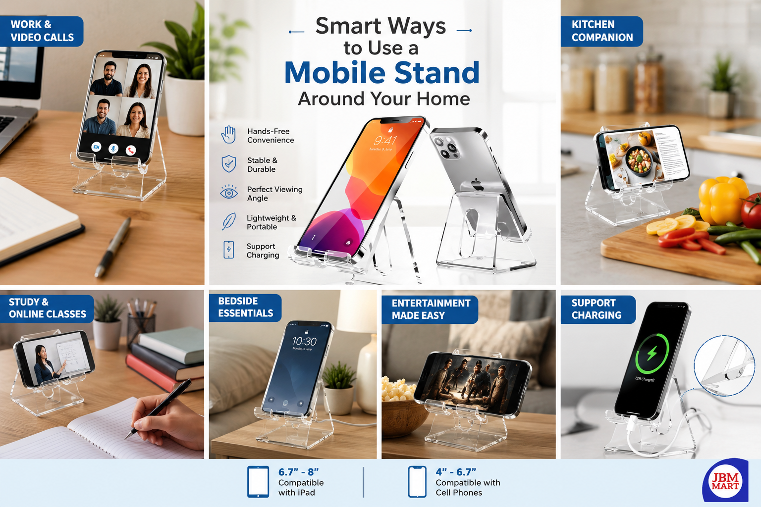 Smart Ways to Use a Mobile Stand Around Your Home