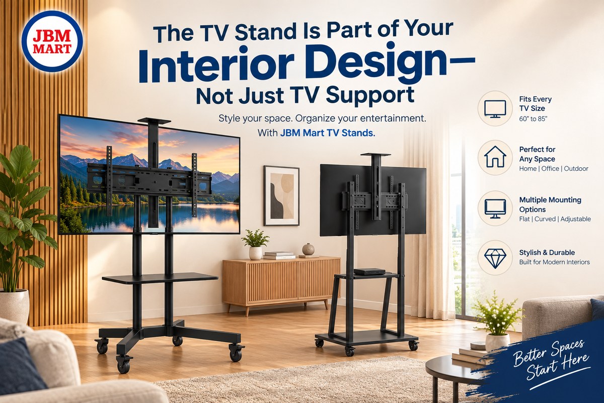 The TV Stand Is Part of Your Interior Design—Not Just TV Support
